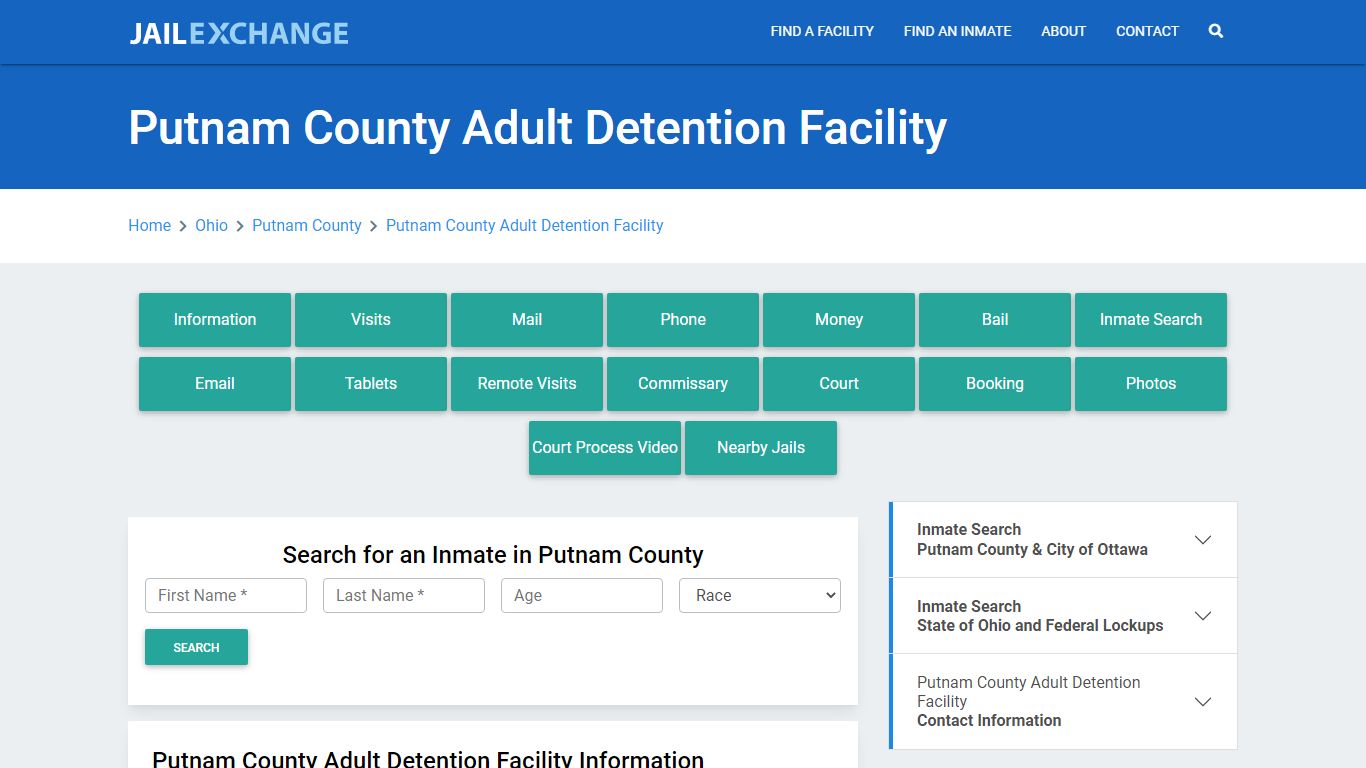 Putnam County Adult Detention Facility - Jail Exchange